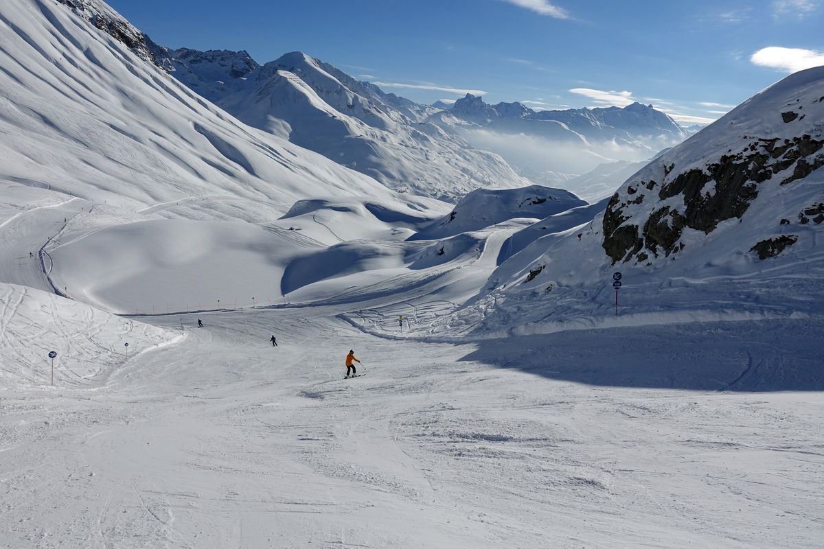 Skifahren Arlberg