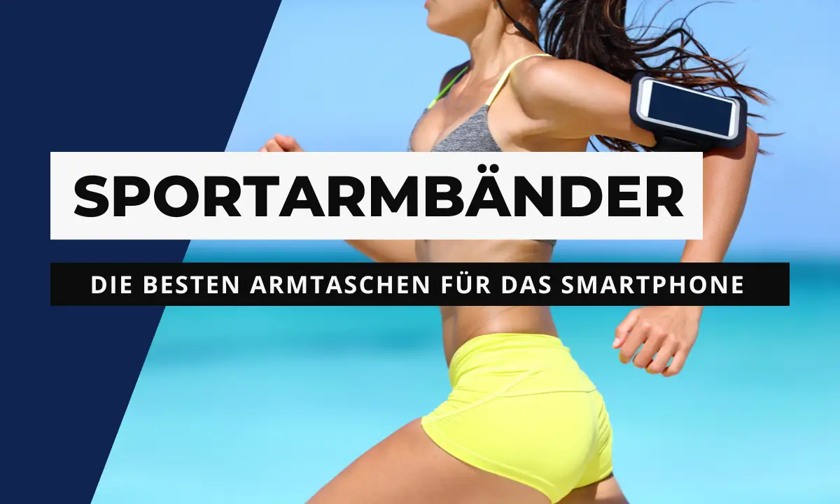 Sportarmband und Armtasche zum Laufen