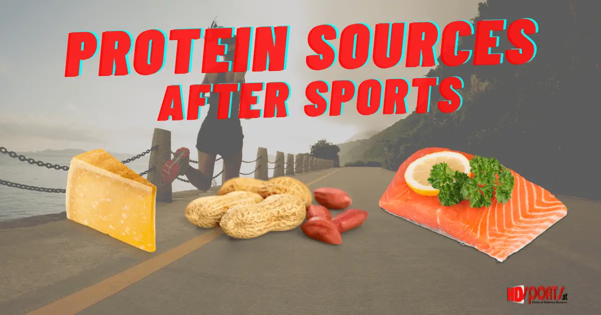 Protein after sports