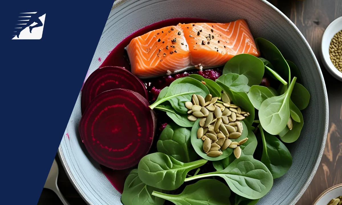 Rote Beete mit Lachs