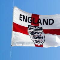 England Flagge 200