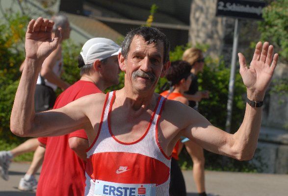 Josef Pfeiffer finishte bisher jeden Vienna City Marathon. Foto: newetschny.com