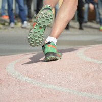 Laufen im Kreisverkehr - eine nicht ganz schwindelfreie Mission