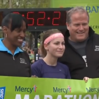 Marathon in St. Louis: Siegerin hatte betrogen. Foto (C) Screenshot