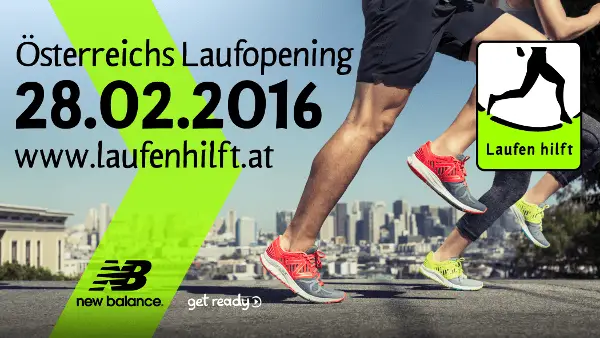 Laufen hilft - Österreichs Laufopening 2016