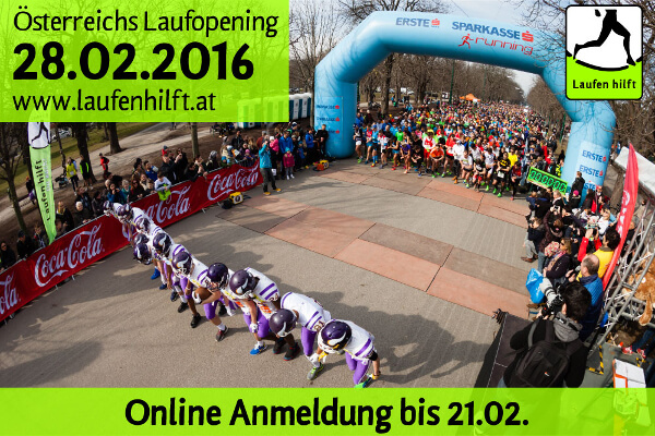Laufen hilft - Österreichs Laufopening 2016