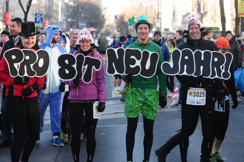 Silvesterläufe in Deutschland, Österreich und der Schweiz