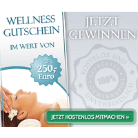 Gewinnspiel: Wellness-Gutschein im Wert von 250 Euro