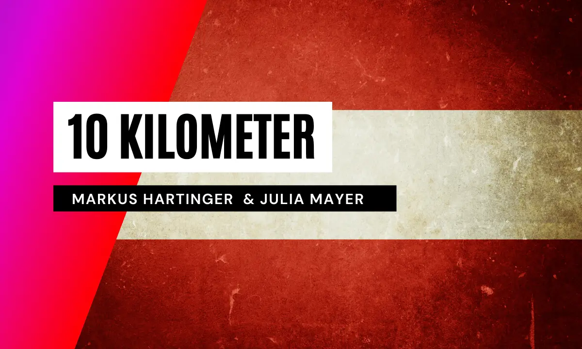 Julia Mayer und Markus Hartinger 10 Kilometerlauf