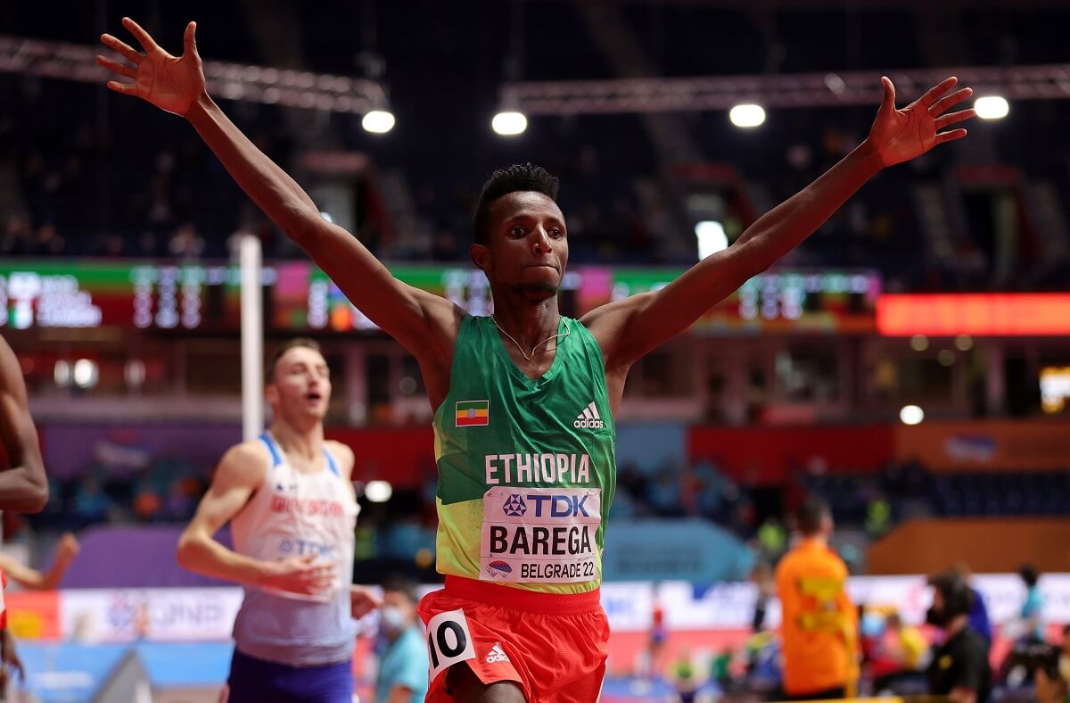 Selemon Barega 3000 Meter Weltmeister