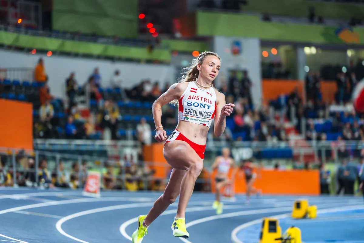Caroline Bredlinger bei der Hallen-WM 2026