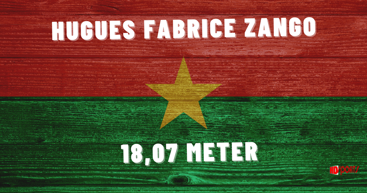 Dreisprung-Weltrekord von Hugues-Fabrice Zango!