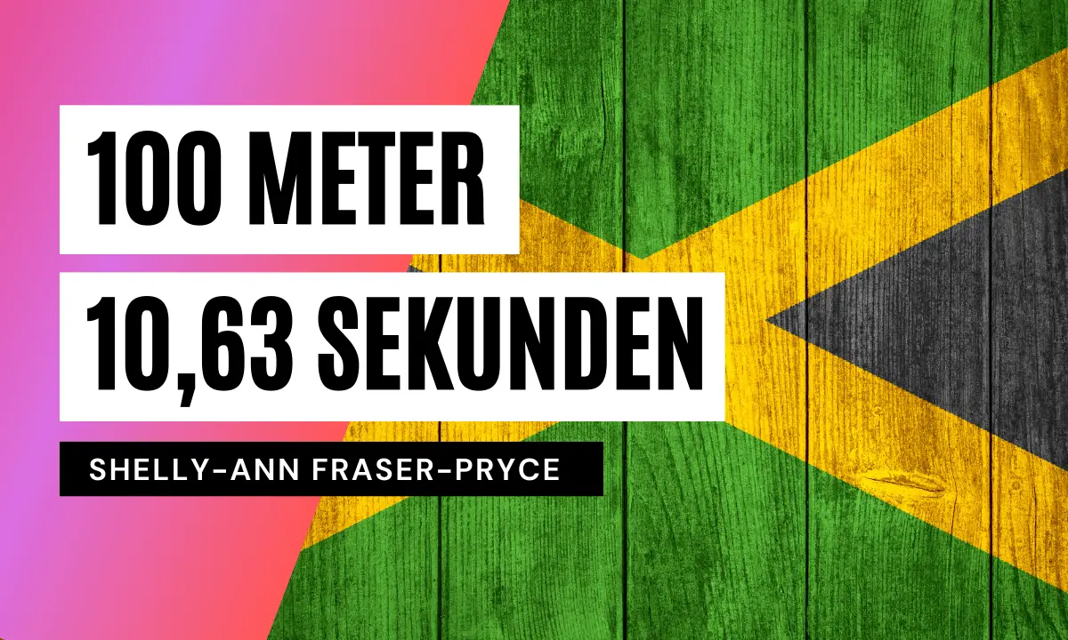 Shelly-Ann Fraser-Pryce 100 Meter Rekord