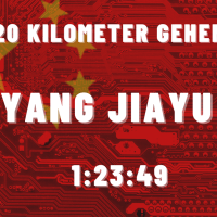 20 Kilometer Weltrekord durch Yang Jiayu