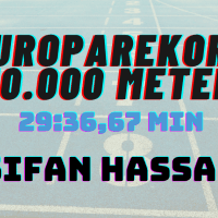 Hassan Sifan Europarekord 10000 Meter 200