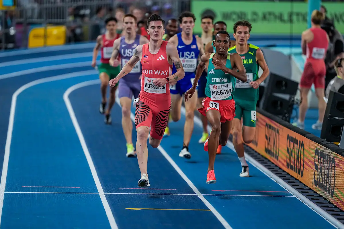 Jakob Ingebrigtsen im WM-Finale 2025 über die 3.000 Meter
