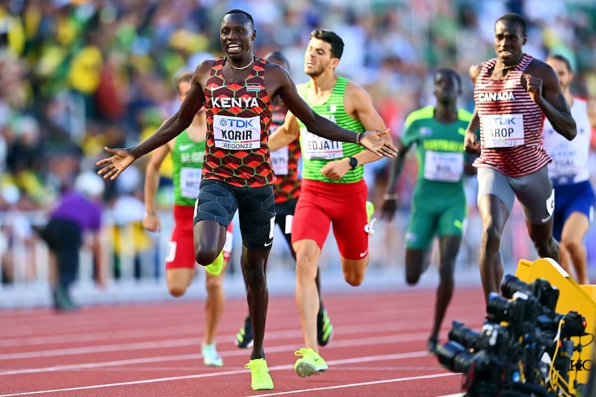 WM-Siegerin Emmanuel Korir