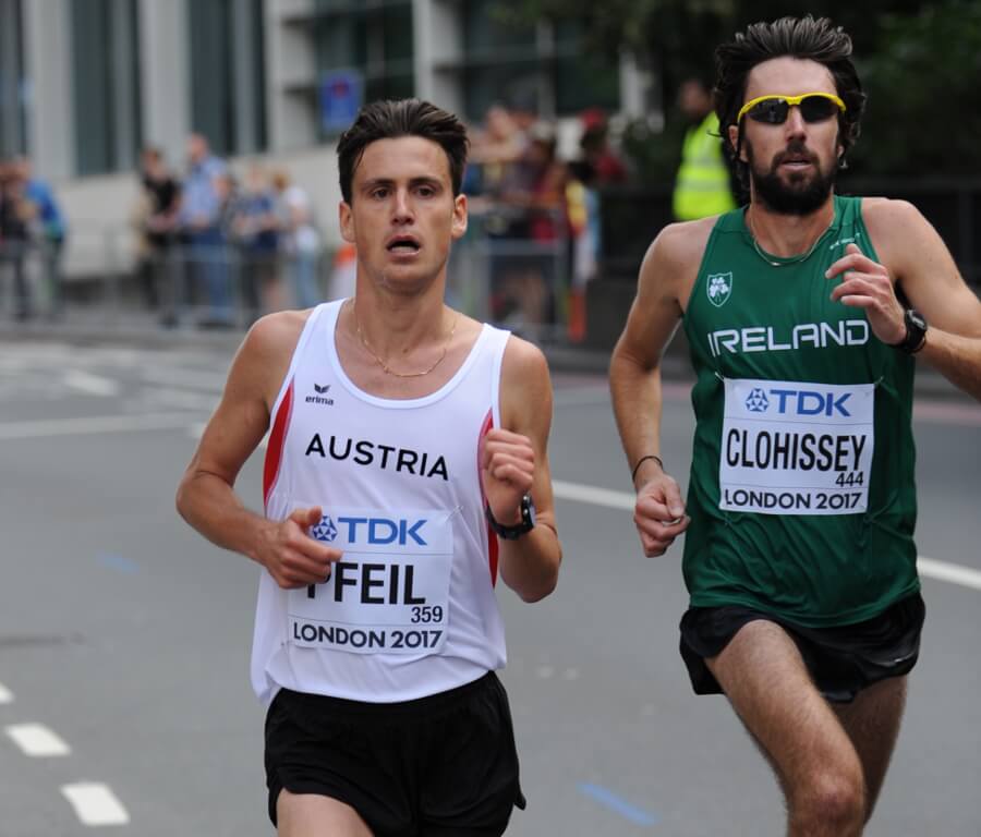 Hervorragender WM-Marathon für Valentin Pfeil