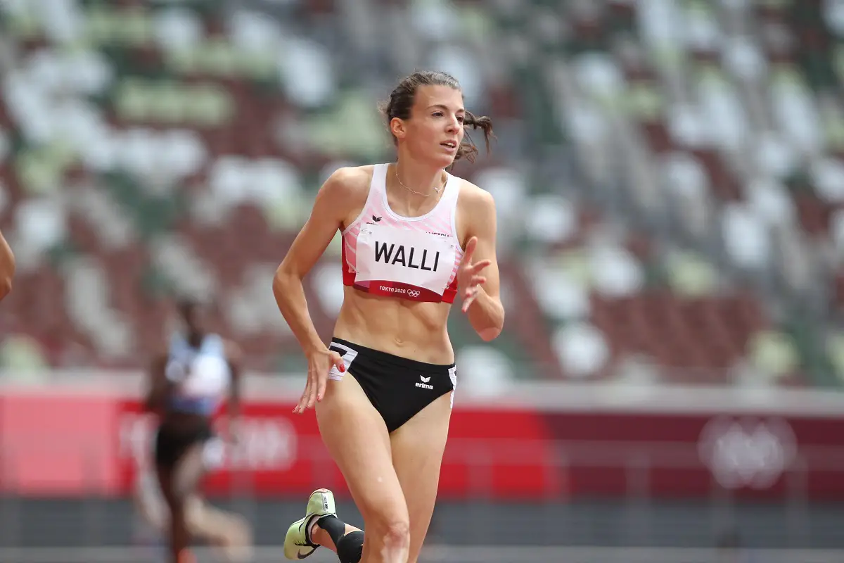 Susanne Walli Olympia-Vorlauf