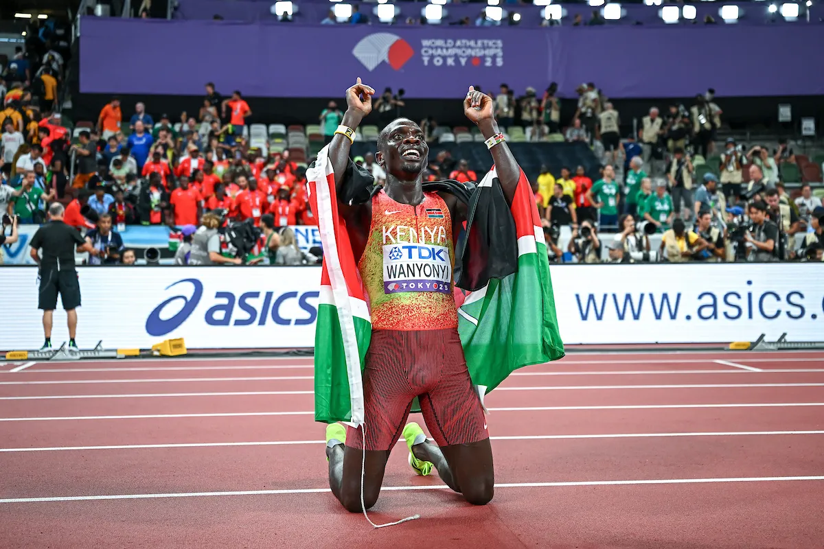 Emmanuel Wanyonyi triumphiert über die 800 Meter