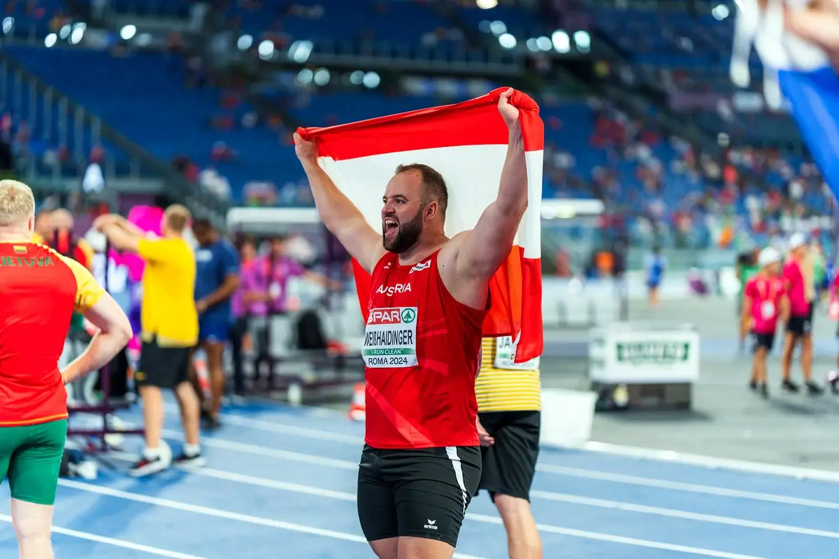Lukas Weißhadinger bei der EM 2024