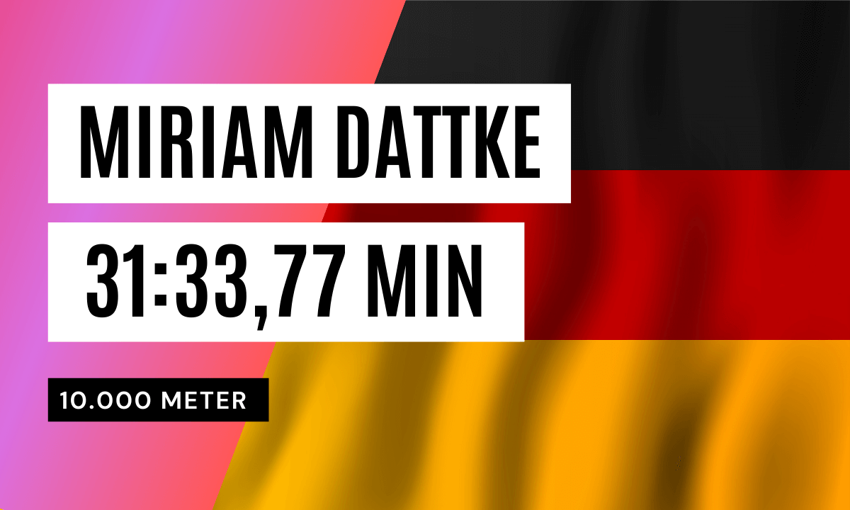 10.000 Meter: Miriam Dattke bleibt Olympia-Limit verwehrt!