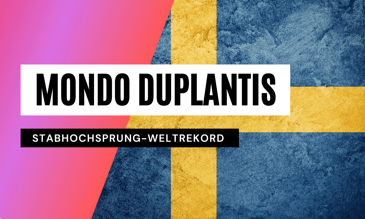 Armand Duplantis 6,19 Meter Stabhochsprung-Weltrekord