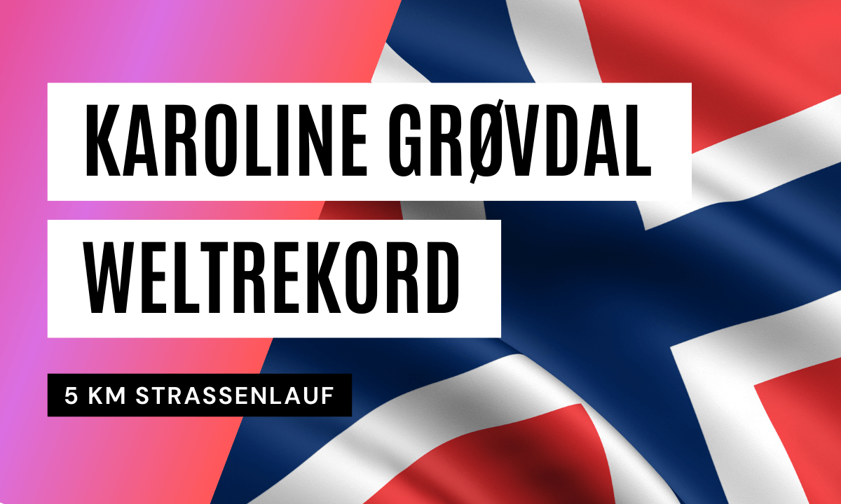 Karoline Grøvdal Weltrekord 5 km