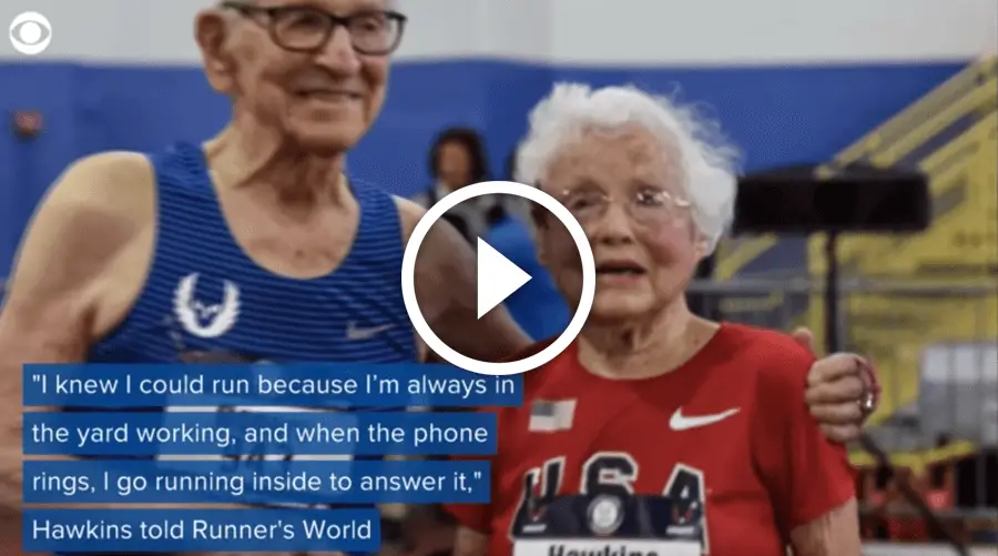 102-Jährige und 100-Jähriger laufen Weltrekord