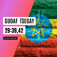 Gudaf Tsegay 10.000 Meter