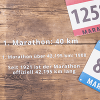 Wieso ist der Marathon 42,195 km lang?