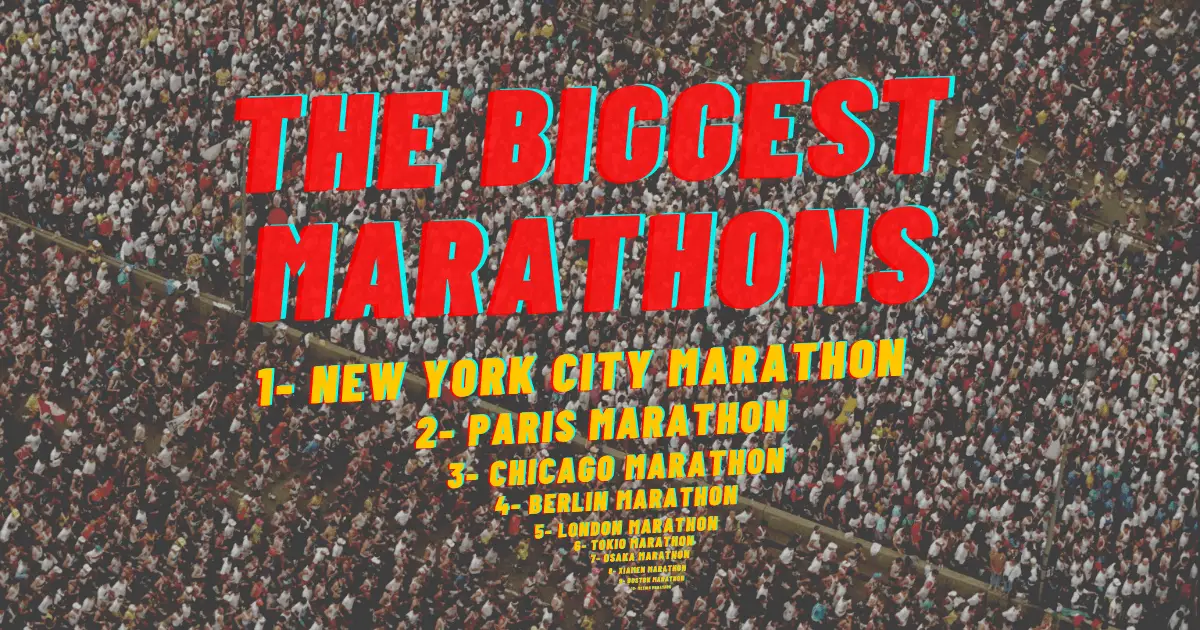 The largest marathons in the world!
