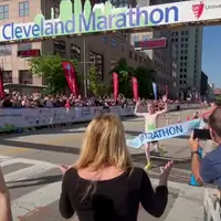 Cleveland Marathon 2024 mit Heiratsantrag
