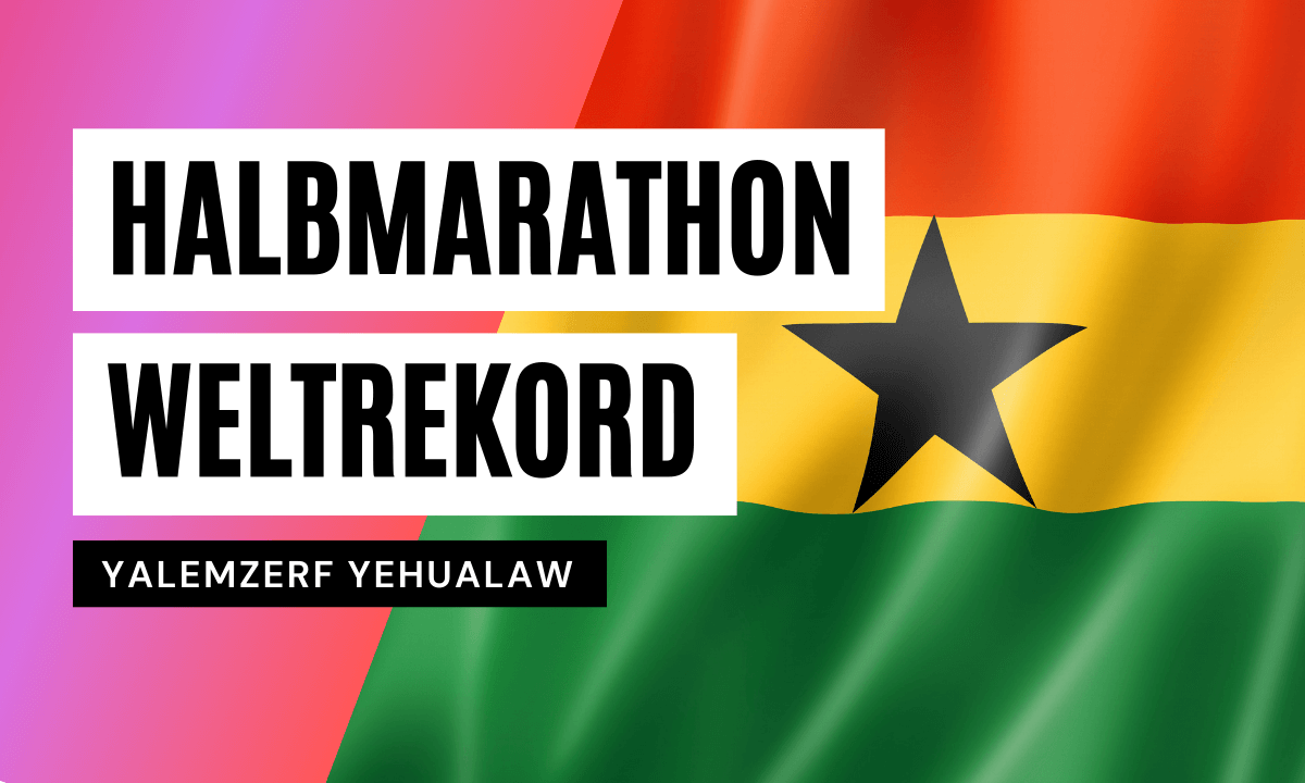 Yalemzerf Yehualaw Halbmarathon-Weltrekord