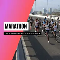 Die schnellsten Marathon-Nationen