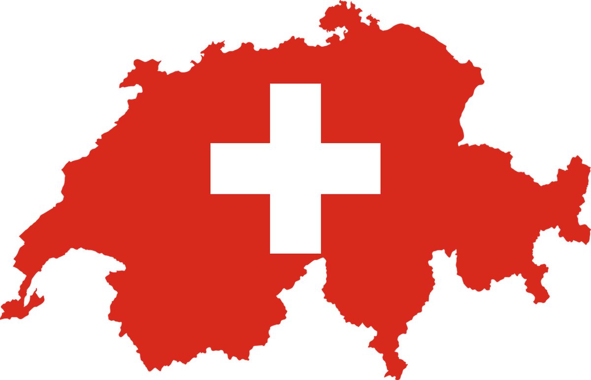 Schweiz Flagge Pixa 1200