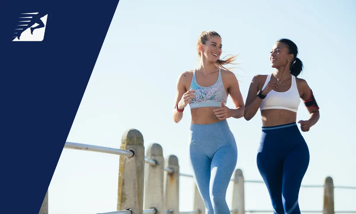 2 gut gelauten Läuferinnen