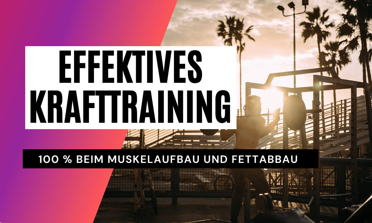Effektives Krafttraining zum Muskelaufbau und Fettabbau