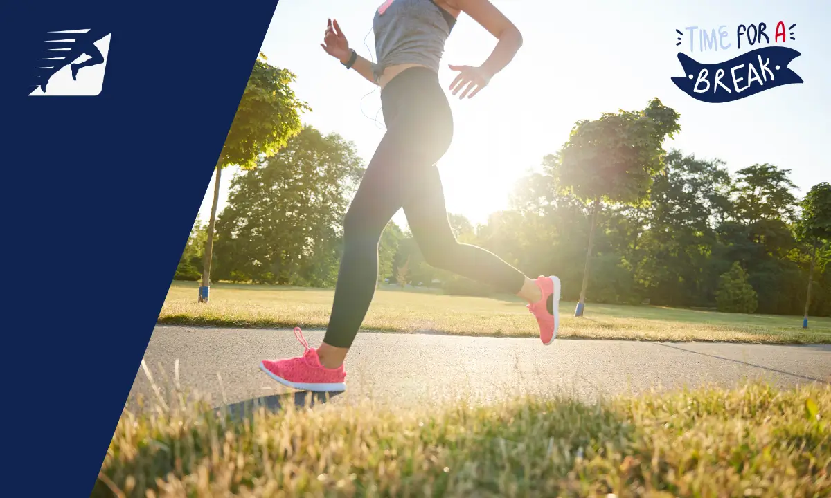 Laufen in der Mittagspause