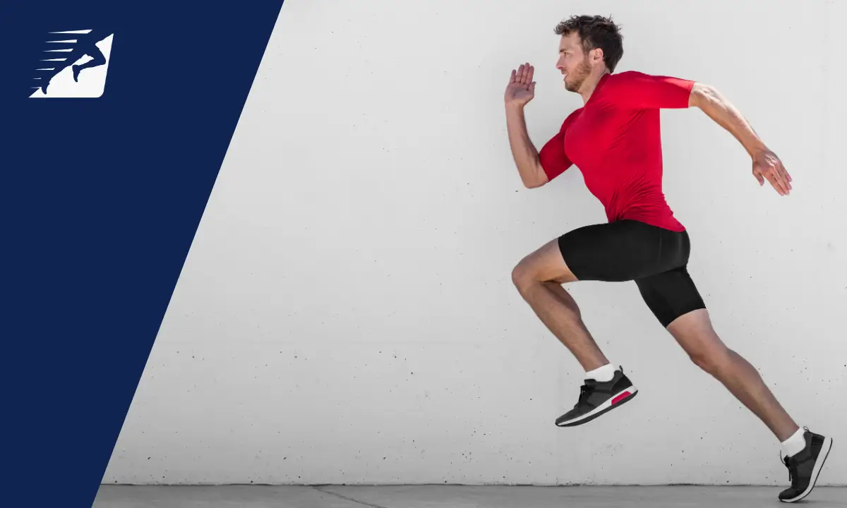 Ein Mann beim Laufen