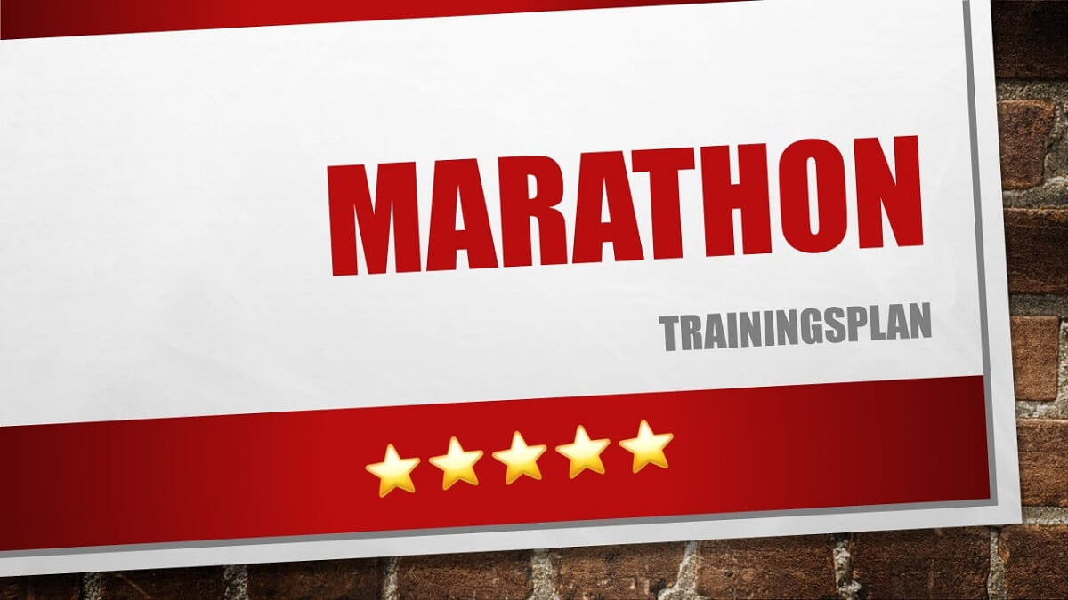 Marathon-Trainingsplan