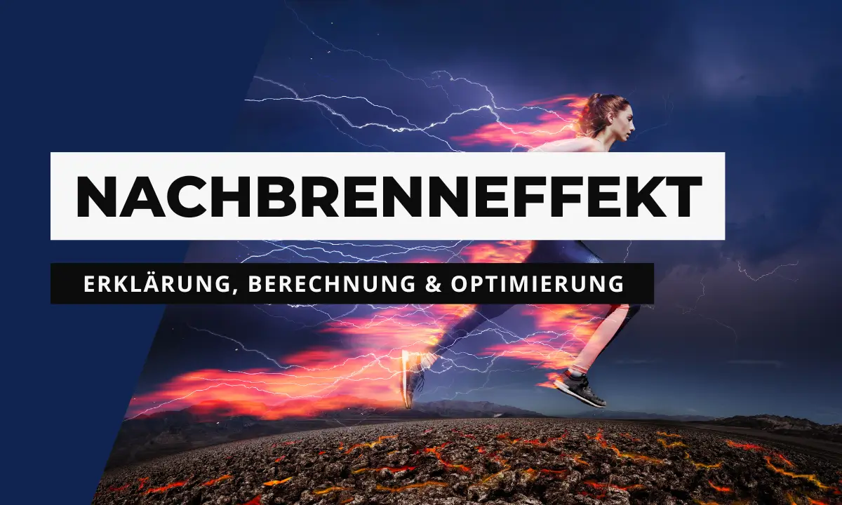 Nachbrenneffekt nach dem Sport
