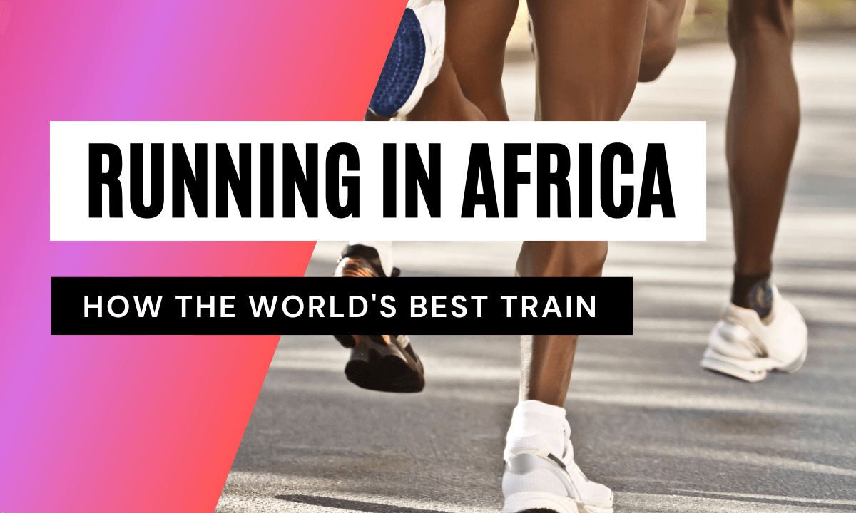 Running training in Africa