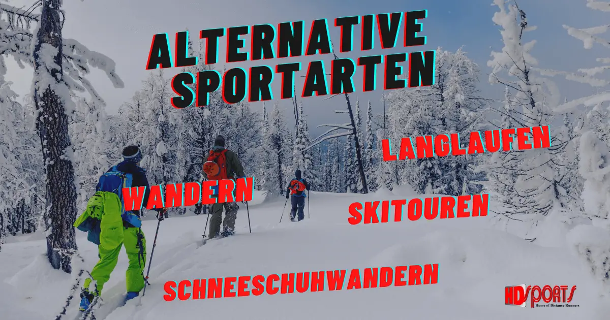 Sportarten in der Natur im Winter