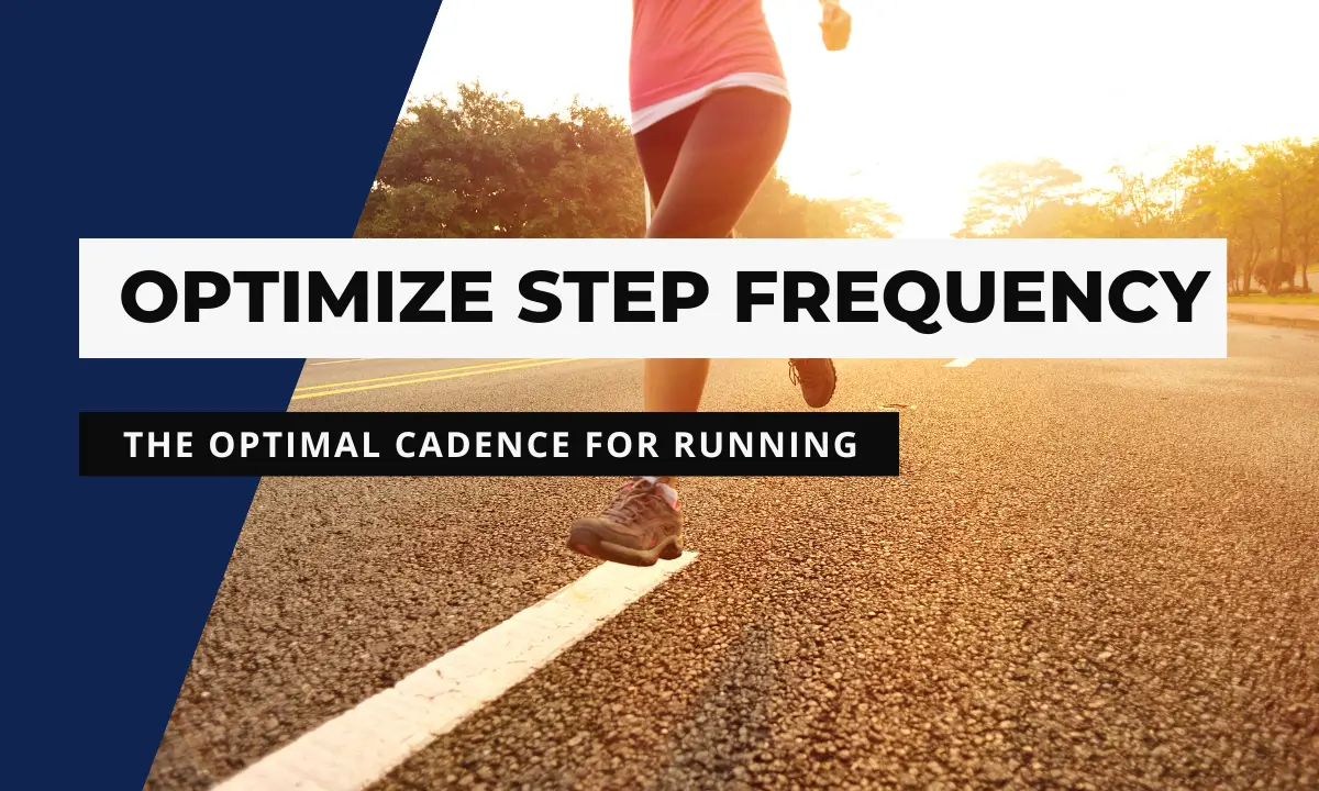 Optimal cadence when running