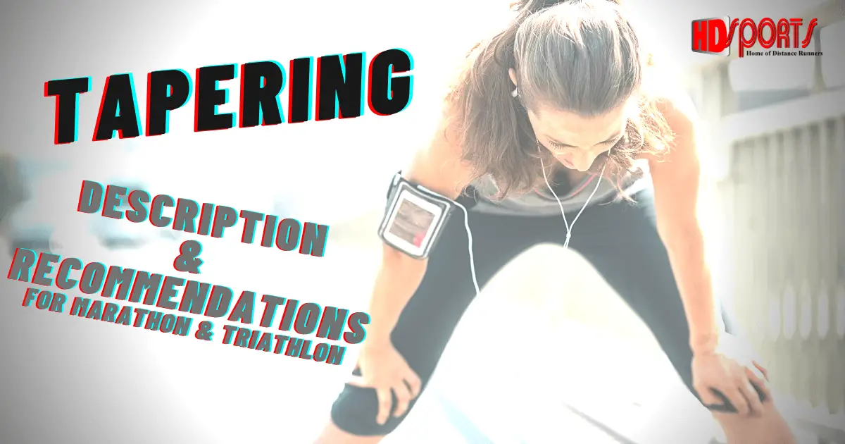 Tapering when running