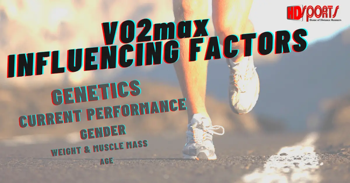 Factors affecting VO2max