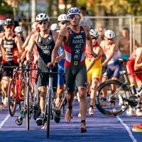 Triathlet Tjebbe Kaindl
