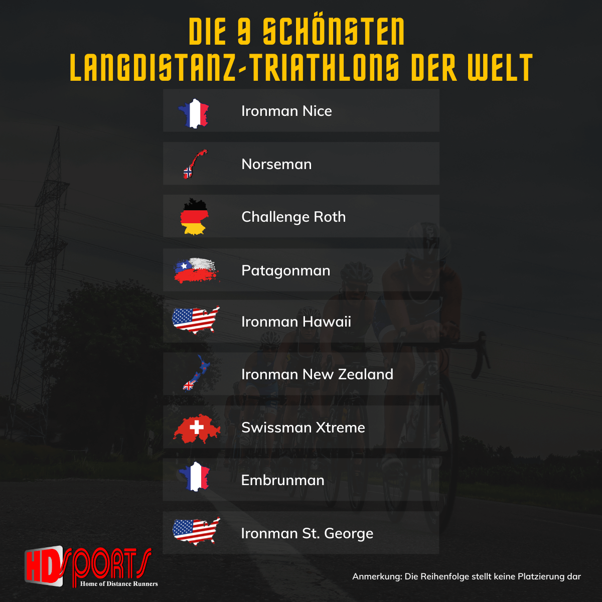 Die schönsten Langdistanz-Triathlons der Welt