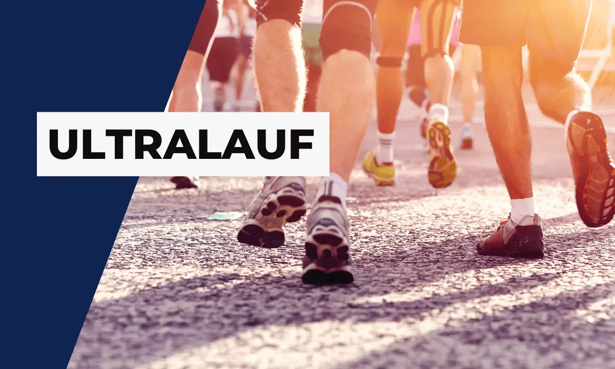 Die Füße von Läufern